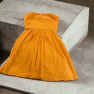 Le Chateau size Med. strapless dress